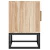 vidaXL Meuble TV 105x30x45 cm bois d'ing&eacute;nierie et fer