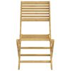 vidaXL Ensemble à manger de jardin 5 pcs Bois d'acacia solide