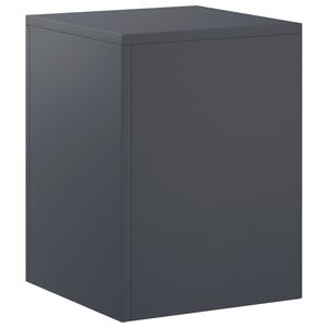 vidaXL Support de Plante Anthracite 30 x 30 x 40 cm Acier inoxydable