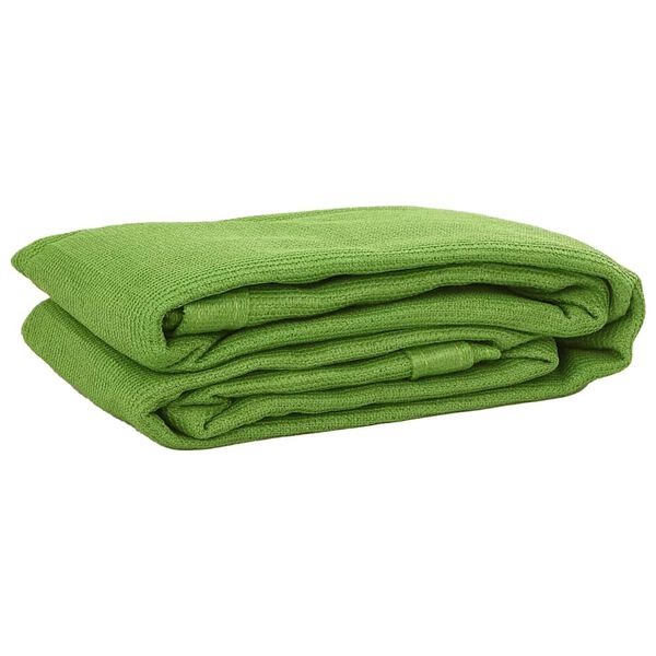 vidaXL Tapis de tente vert clair 300x500 cm PEHD