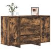 vidaXL Buffet Ch&ecirc;ne fum&eacute; 120 x 41 x 75 cm Bois d'ing&eacute;nierie