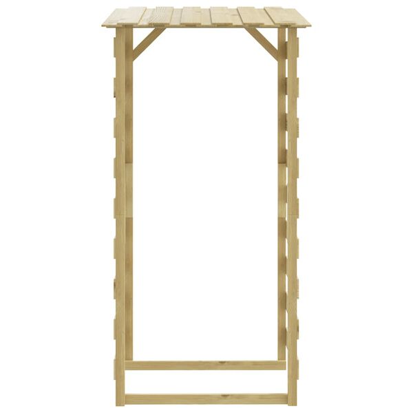 vidaXL Pergolas avec toits 2 pcs 100x90x200 cm Bois de pin impr&eacute;gn&eacute;