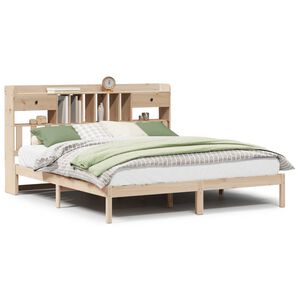 vidaXL Lit biblioth&egrave;que sans matelas 180x200 cm bois massif de pin