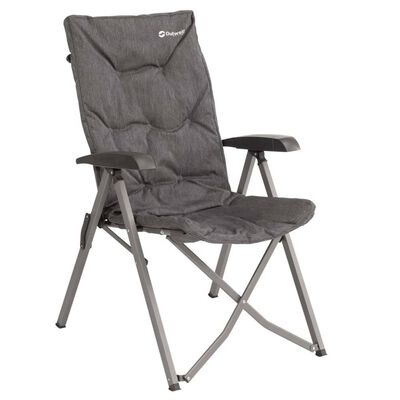 Outwell Chaise de camping pliable Yellowstone Lake Gris