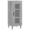 vidaXL Buffet Sonoma gris 34,5x34x90 cm Bois d'ingénierie