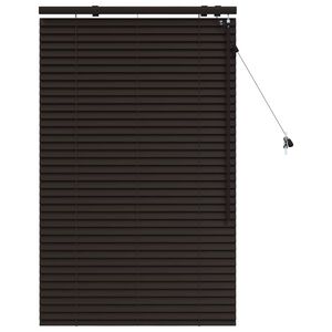 vidaXL Store V&eacute;nitien Marron fonc&eacute; 90 x 130 cm 35 mm