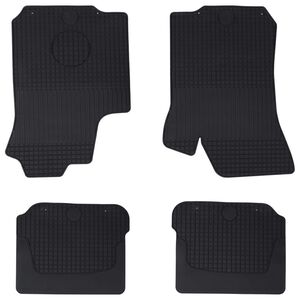 vidaXL Tapis de voiture 4 pc