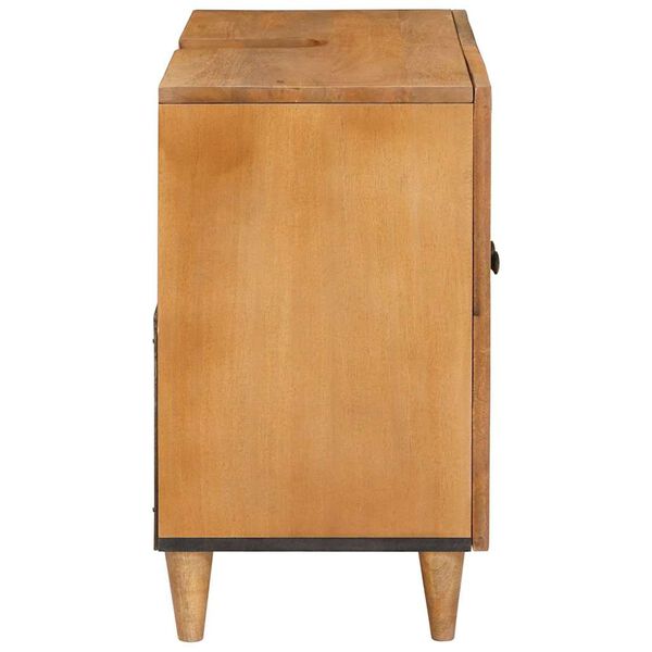 vidaXL Cabinet de salle de bain Marron Clair 62 x 33 x 58 cm
