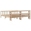 vidaXL Cadre de lit sans matelas 180x200 cm bois massif de pin