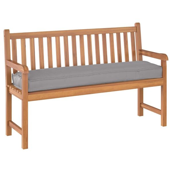 vidaXL Coussin Gris 150 x 40 x 8 cm Tissu Oxford