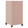 vidaXL Buffet rose 36x39x72 cm acier