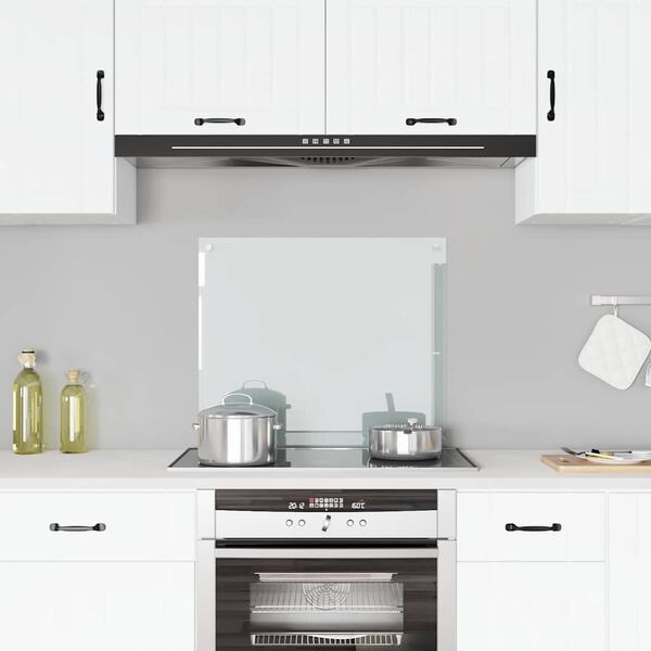 vidaXL Dosseret de cuisine Transparent 70x60 cm Verre trempé