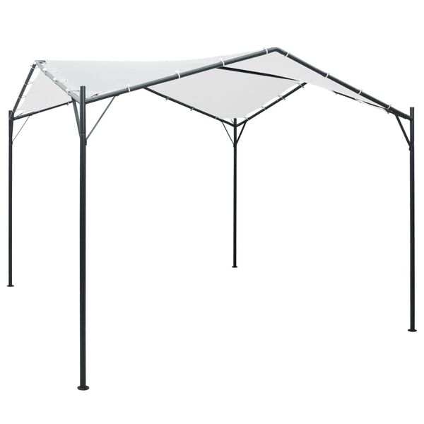 vidaXL Belvédère 3x3x2,6 m Blanc 180 g/m²