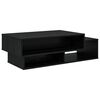vidaXL Table basse Ch&ecirc;ne noir 105 x 50 x 32,5 cm Bois d'ing&eacute;nierie