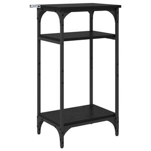 vidaXL Table d'appoint Ch&ecirc;ne noir 40 x 30 x 75 cm Bois d'ing&eacute;nierie