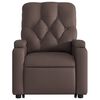 vidaXL Fauteuil inclinable marron similicuir