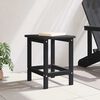 vidaXL Table d'appoint Noir 38 x 38 x 46 cm Poly&eacute;thyl&egrave;ne