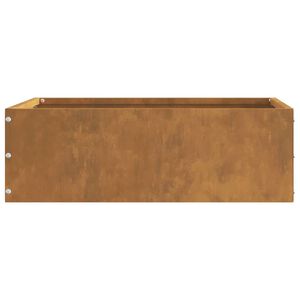 vidaXL Bordure de Pelouse Rouillé 40 x 40 x 13 cm