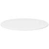 vidaXL Plateau de table Blanc brillant 50 x 50 x 1,5 cm
