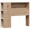 vidaXL Lit bibliothèque sans matelas 90x190 cm bois de pin massif