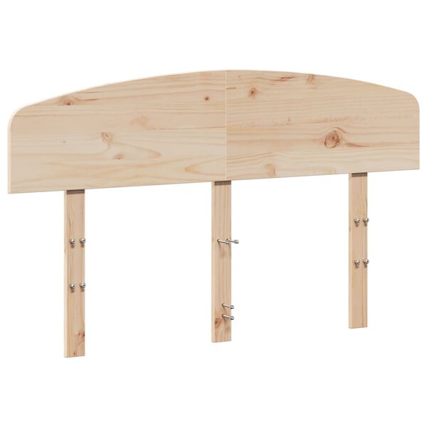 vidaXL T&ecirc;te de lit 120 cm bois massif de pin