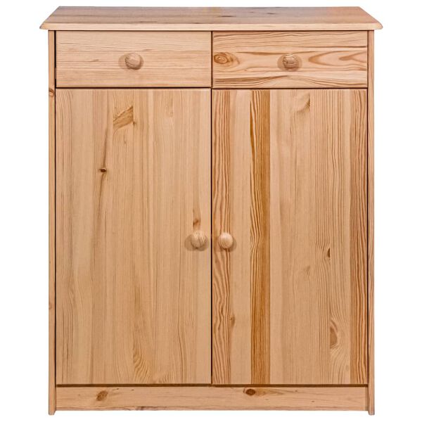 vidaXL Buffet 2 tiroirs 78x35x89 cm Bois de pin massif