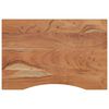 vidaXL Dessus de bureau 90x60x2,5cm rectangulaire bois massif d'acacia