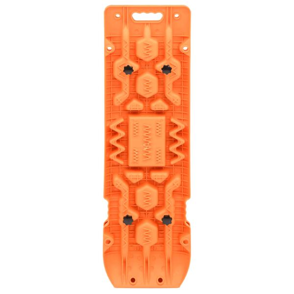 vidaXL Planches de traction 2 pc Orange 107x31x7 cm Nylon
