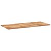 vidaXL Dessus de table rectangulaire 140x60x2 cm bois massif d'acacia