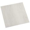 vidaXL Lattes de rev&ecirc;tement de sol autocollantes Beige clair