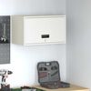 vidaXL Armoire murale pour garage Blanc 60 x 33 x 35 cm