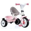 Smoby Tricycle pour b&eacute;b&eacute; 3-en-1 Baby Balade Plus Rose