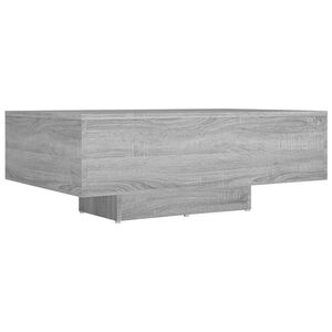 vidaXL Table basse Sonoma gris 85x55x31 cm Bois d'ing&eacute;nierie