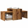 vidaXL Table basse vieux bois 100x48x40 cm bois d'ing&eacute;nierie