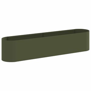 vidaXL Jardin sur&eacute;lev&eacute; Vert olive 200 x 40 x 40 cm