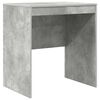vidaXL Bureau avec tiroir 2 pcs Gris b&eacute;ton