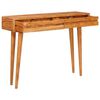vidaXL Table console Marron 110 x 30 x 80 cm Bois d'Acacia Massif