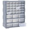 vidaXL Organisateur multi-tiroirs avec 39 tiroirs 38x16x47 cm