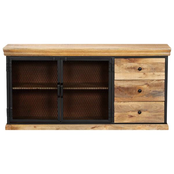 vidaXL Buffet 150x40x75 cm Bois de manguier solide