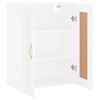 vidaXL Armoire murale blanc 69,5x34x90 cm bois d'ing&eacute;nierie