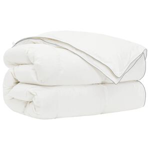 vidaXL Couette FULDA 137 x 200 cm 4 saisons 310 GSM Blanc