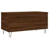 vidaXL Table basse Ch&ecirc;ne marron 90x44,5x45 cm Bois d'ing&eacute;nierie