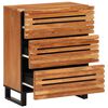 vidaXL Buffet 60x34x75 cm bois d'acacia massif