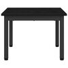 vidaXL Table basse Ch&ecirc;ne noir 50 x 50 x 36 cm Bois d'ing&eacute;nierie