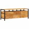 vidaXL Armoires de rangement avec tiroir Marron 110 x 30 x 40 cm