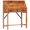 vidaXL Bureau 90x40x107 cm Bois d'acacia massif