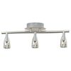vidaXL Spot de plafond Nickel satiné 36.5 x 10 x 12.5 cm Acier