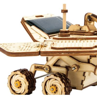 Robotime Jouet voiture à énergie solaire Vagabond Rover