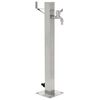 vidaXL Colonne à eau de jardin carrée Acier inoxydable 65 cm