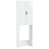 vidaXL Armoire de toilette UTRECHT Blanc brillant 66 x 25,5 x 190 cm